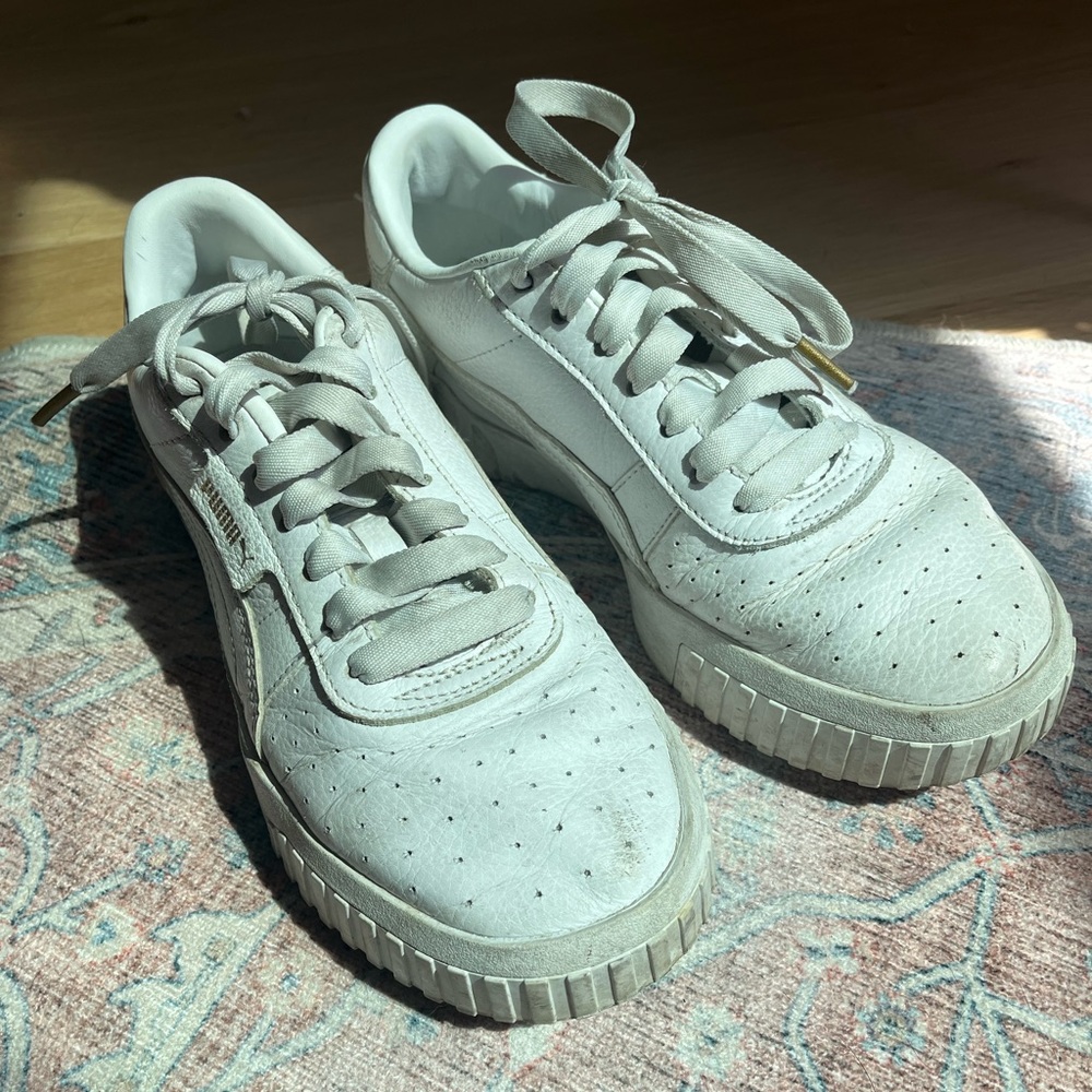 Puma Cali Court white leather sneaker